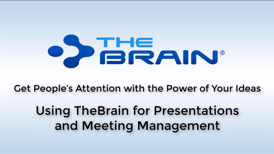 如何使用使演讲更加深入人心?TheBrain帮你拉近与人间的有效沟通! 如何使用使演讲更加深入人心?TheBrain帮你拉近与人间的有效沟通!