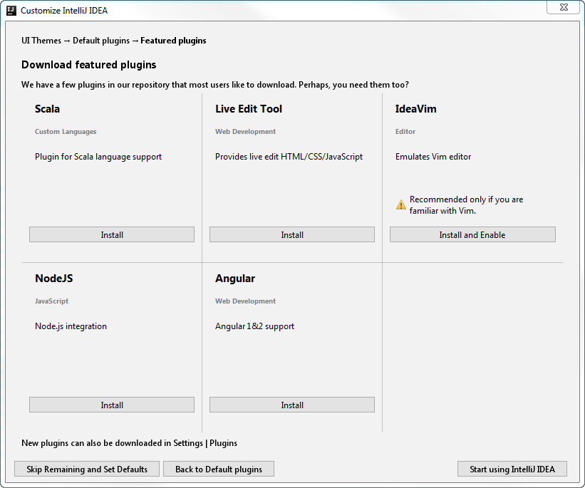 IntelliJ IDEA入门教程:首次运行IntelliJ IDEA IntelliJ IDEA入门教程:首次运行IntelliJ IDEA