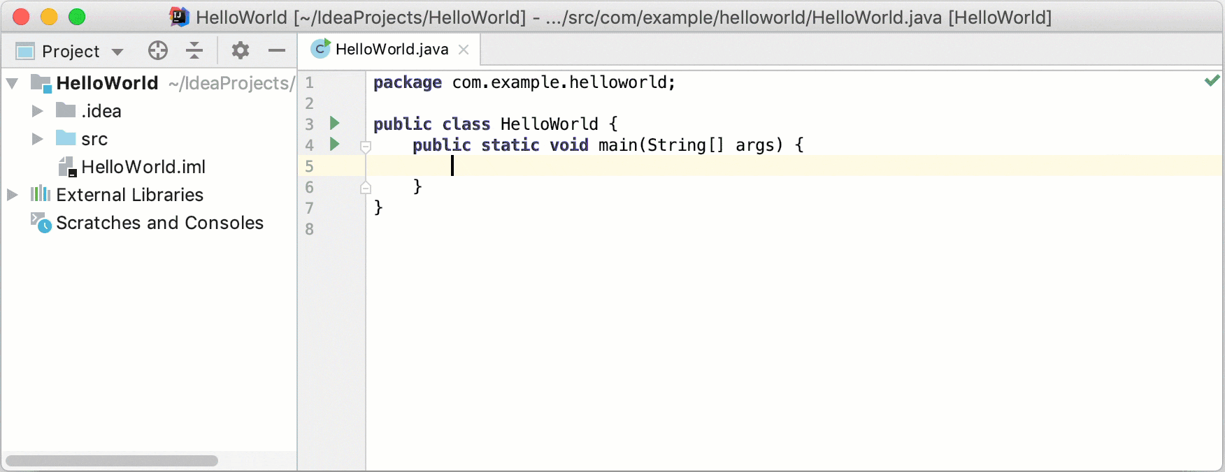 IntelliJ IDEA入门教程(六):创建您的第一个Java应用程序 IntelliJ IDEA入门教程(六):创建您的第一个Java应用程序