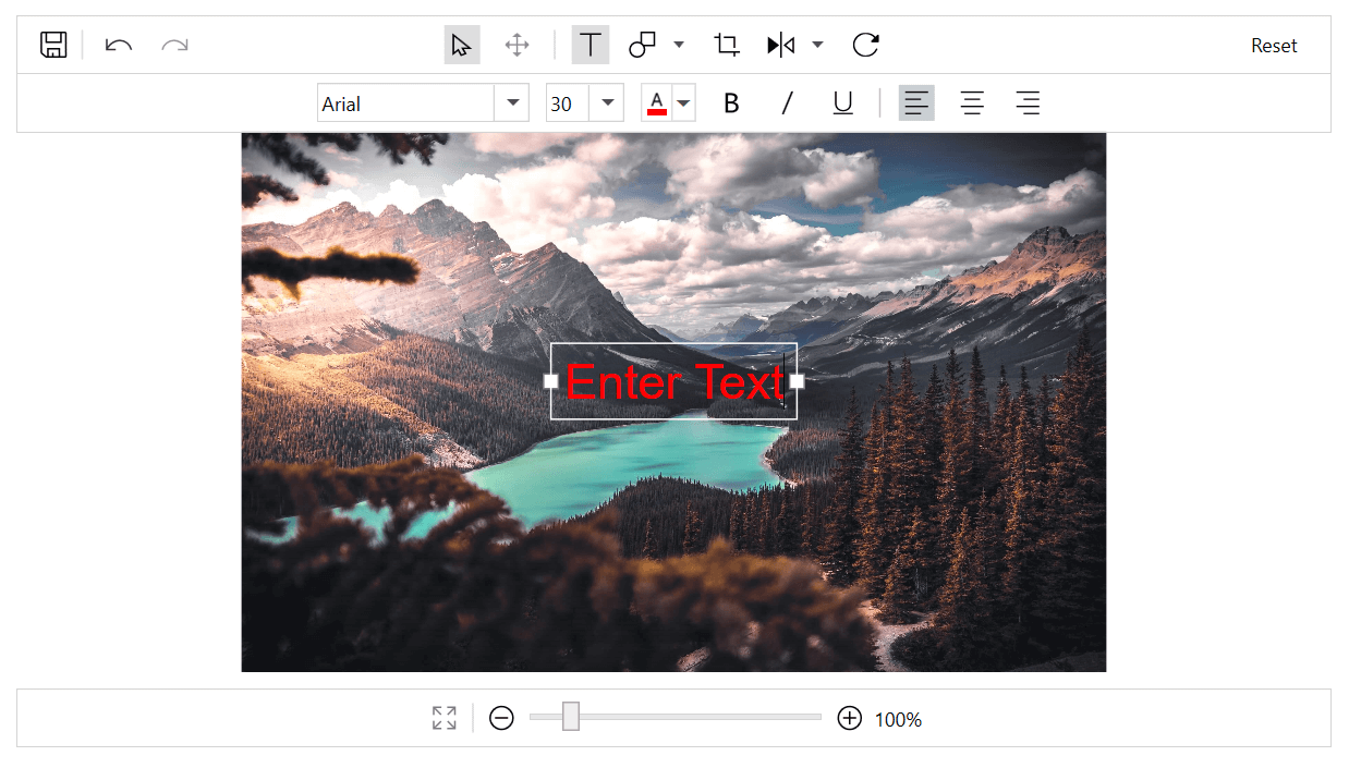 Essential Studio for WPF引入图像编辑器,实现程序内部编辑图像的要求 Essential Studio for WPF引入图像编辑器,实现程序内部编辑图像的要求