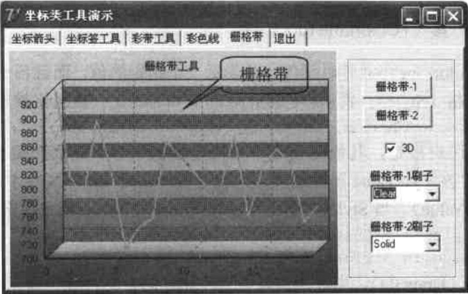 栅格带工具运行效果图 栅格带工具运行效果图