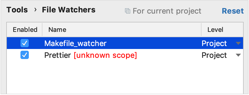 跨平台IDE集成开发环境Clion入门教程(二十四):File Watcher 跨平台IDE集成开发环境Clion入门教程(二十四):File Watcher