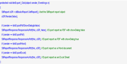 Stimulsoft reporting,表格报表,交叉报表,导出PDF,Excel格式,报表设计器