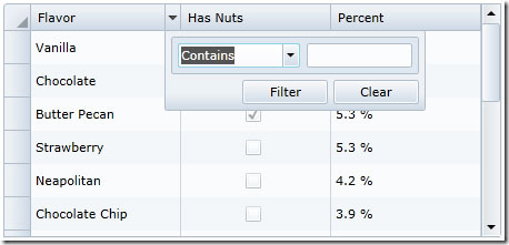 DefaultFilter DefaultFilter
